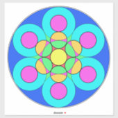 Summer Flower Sticker (Vel)