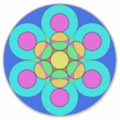 Summer Flower Sticker (Voorkant)