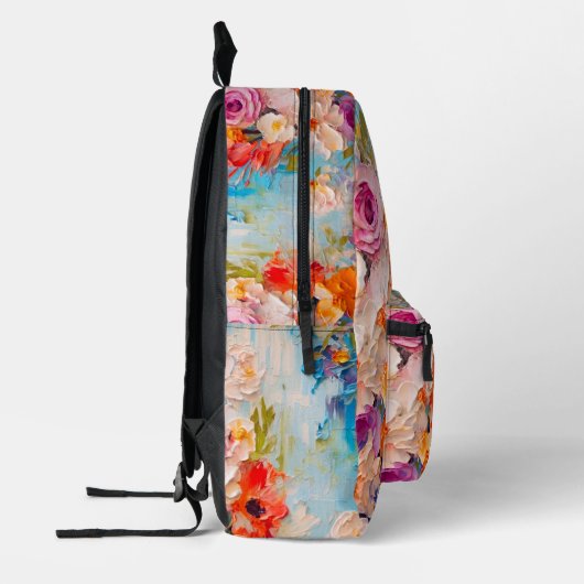 Summer Flowers Bedrukte Rugzak (Links)