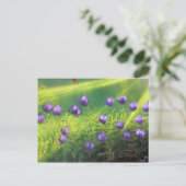 Summer Flowers Briefkaart (Staand voorkant)