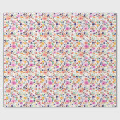 Summer Flowers Cadeaupapier (Vlak)