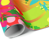 Summer Flowers Cadeaupapier (Rol Hoek)
