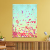 Summer Flowers Canvas Afdruk (Insitu (Woonkamer))