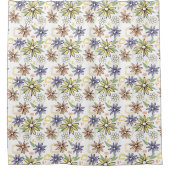 Summer Flowers Douchegordijn (Voorkant)