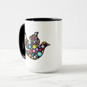 Summer Flowers Dove Mok (Voorkant links)