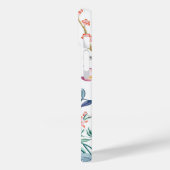 Summer Flowers en Butterfly Case-Mate iPhone Case (Achterkant / Links)