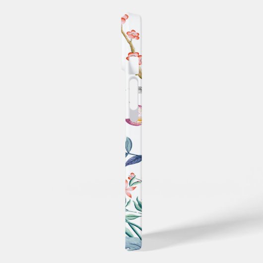 Summer Flowers en Butterfly Case-Mate iPhone Case (Achterkant / Links)