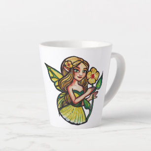 Summer Flowers Fairy Latte Mok