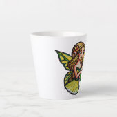 Summer Flowers Fairy Latte Mok (Voorkant)