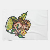 Summer Flowers Fairy Theedoek (Horizontaal)