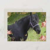 Summer Flowers Feestdagenkaart (Voorkant / Achterkant)