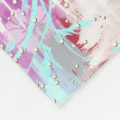 Summer Flowers Fleece Deken (Hoek)