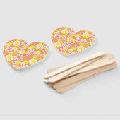 Summer Flowers Hand Fans Handwaaier (Niet-gemonteerd)