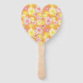 Summer Flowers Hand Fans Handwaaier (Voorkant)