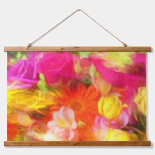 Summer Flowers Hangend Wandkleed