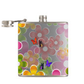 Summer Flowers Heupfles