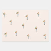 Summer FLowers Inpakpapier Vel (Voorkant 3)