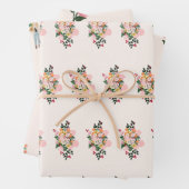 Summer FLowers Inpakpapier Vel (In situ)