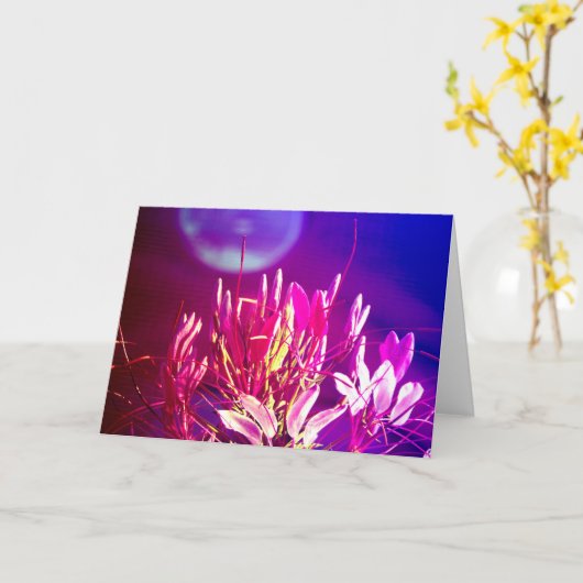 Summer Flowers Kaart (Gele Bloem)