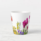 Summer Flowers Latte Mok (Voorkant)