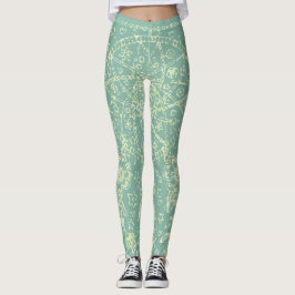 Summer Flowers Leggings