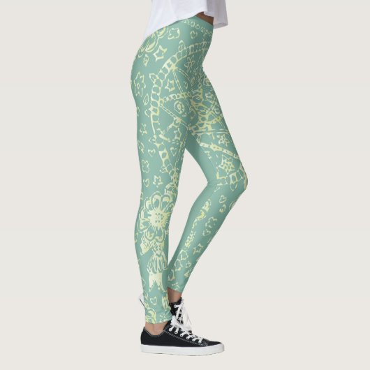 Summer Flowers Leggings (Rechts)