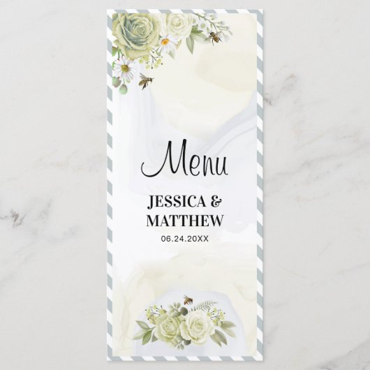 Summer Flowers Menu (Voorkant)