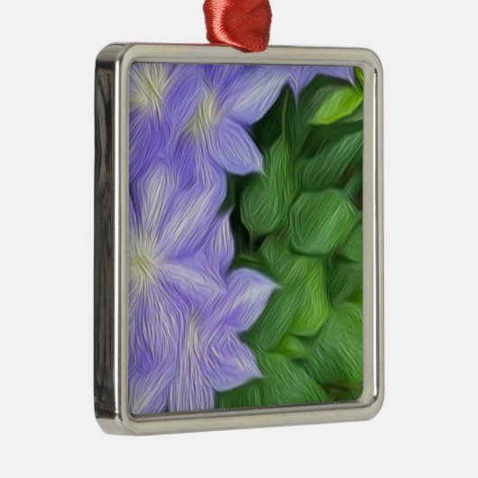 Summer Flowers Metalen Ornament (Rechts)
