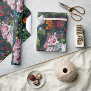 Summer Flowers Pattern Cadeaupapier