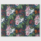 Summer Flowers Pattern Cadeaupapier (Vlak)