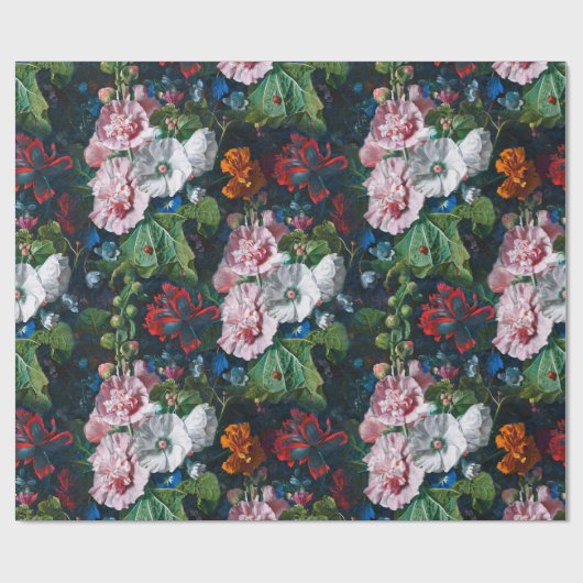 Summer Flowers Pattern Cadeaupapier (Vlak)
