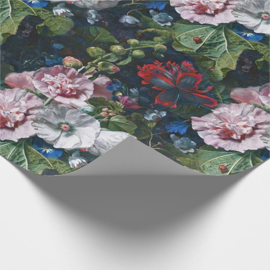 Summer Flowers Pattern Cadeaupapier (Hoek)