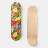 Summer Flowers Persoonlijk Skateboard (Voorkant)
