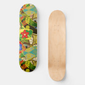 Summer Flowers Persoonlijk Skateboard (Voorkant)
