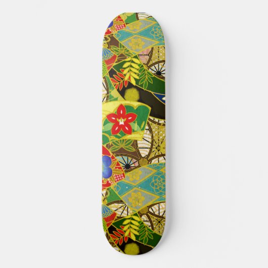 Summer Flowers Persoonlijk Skateboard (Voorkant)