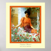 Summer Flowers Poster (Voorkant)