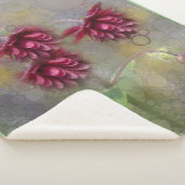 Summer Flowers Sherpa Deken (3/4)