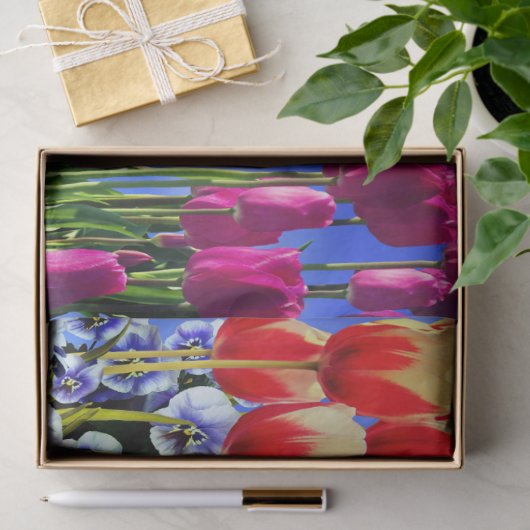 Summer Flowers Tissuepapier (Geschenk)