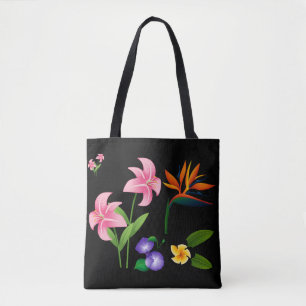 Summer Flowers Tote Bag