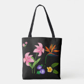 Summer Flowers Tote Bag (Achterkant)