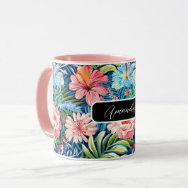 Summer Flowers Tropical Pretty Floral Pattern Mok