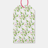 Summer Flowers Trouwgunst "Dank je" Cadeau Labels Cadeaulabel (Achterkant)