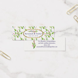 Summer Flowers Trouwinformatie Kaart