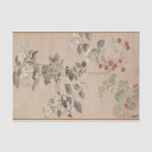 Summer Flowers van Kitagawa Sosetsu Tissuepapier