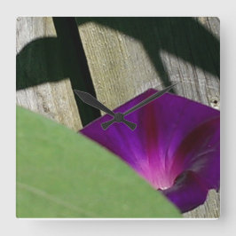 Summer Flowers Wall klok