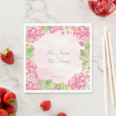 Summer Flowers Wedding Servetten (Insitu)