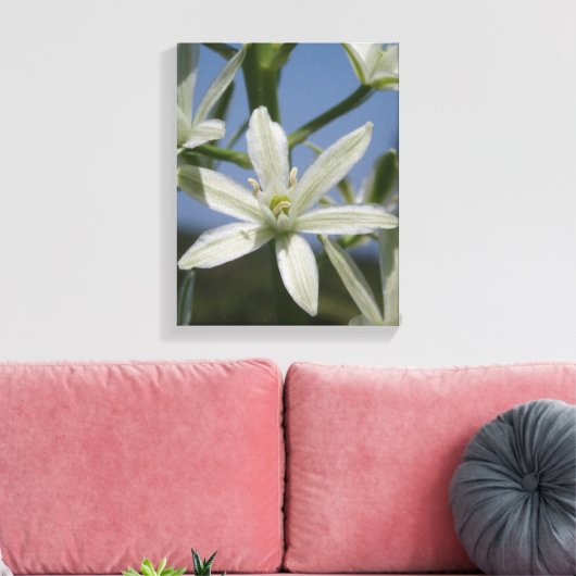 Summer Flowers Wrapped Canvas (Insitu (Woonkamer))