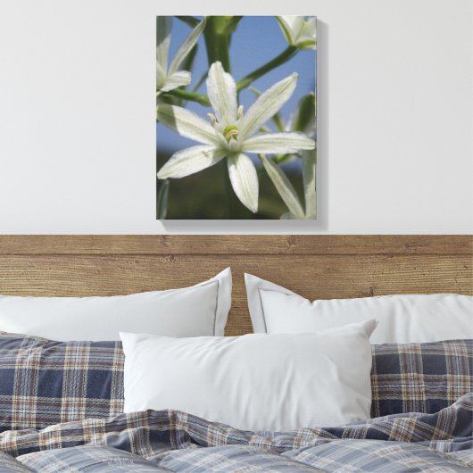 Summer Flowers Wrapped Canvas (Insitu (Slaapkamer))