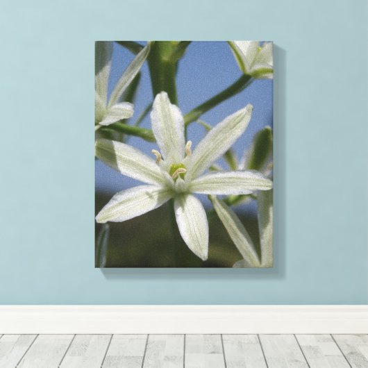 Summer Flowers Wrapped Canvas (Insitu (Houten vloer))