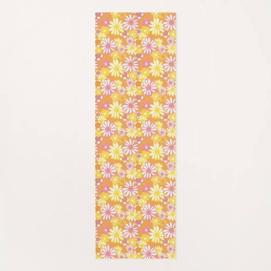 Summer Flowers Yoga Mat (Voorkant)